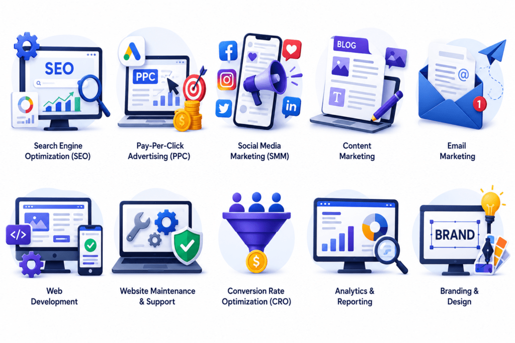 Digital marketing Agency Services